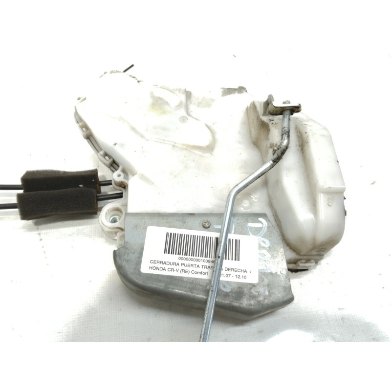 Recambio de cerradura puerta trasera derecha para honda cr-v (re) comfort referencia OEM IAM 72611  