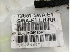 Recambio de cerradura puerta trasera izquierda para honda cr-v (re) comfort referencia OEM IAM EUL0109160A 72651SWAE1 WM48484 2