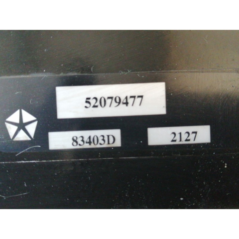 Recambio de intercooler para jeep gr.cherokee (zj)/(z) 2.5 td laredo (z) referencia OEM IAM 83403D 52079477 