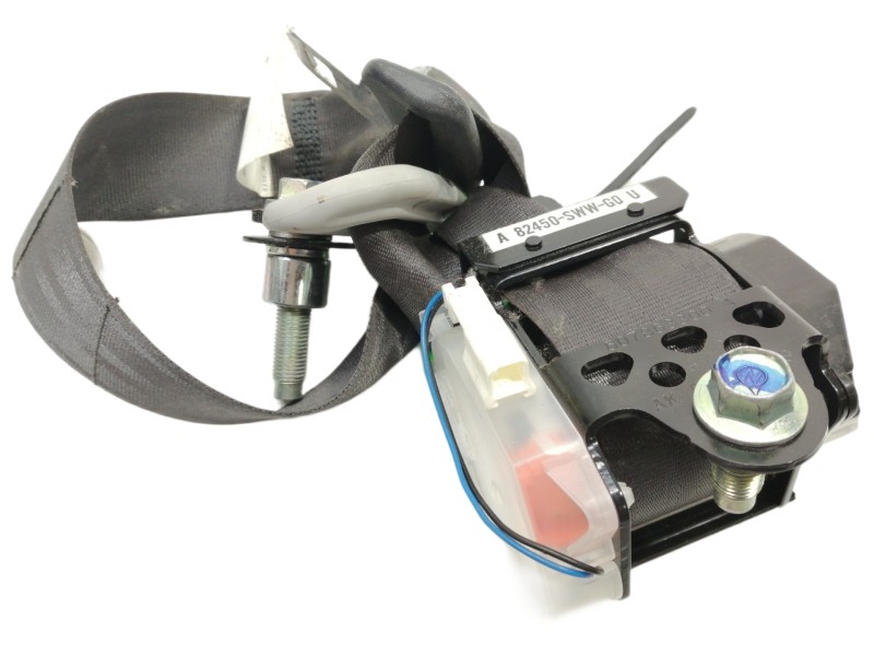 Recambio de cinturon seguridad trasero derecho para honda cr-v (re) comfort referencia OEM IAM A82450 607863300A 6073542