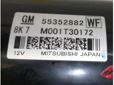 Recambio de motor arranque para opel insignia berlina cosmo referencia OEM IAM 55352882 M001T30172  2