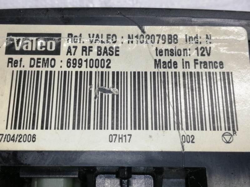 Recambio de mando calefaccion / aire acondicionado para peugeot 207 1.6 16v cat referencia OEM IAM 69910002 N102079B8 