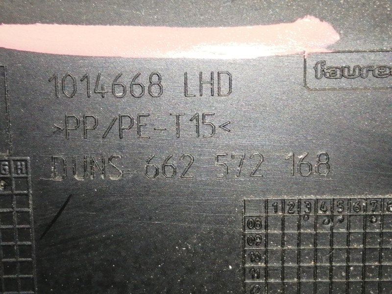 Recambio de guantera para opel insignia berlina cosmo referencia OEM IAM 13308554  