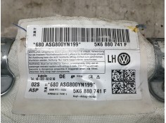 Recambio de airbag cortina delantero izquierdo para volkswagen golf vi (5k1) rabbit bluemotion referencia OEM IAM 5K6880741F   2