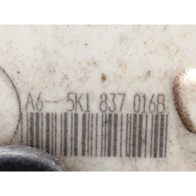 Recambio de cerradura puerta delantera derecha para volkswagen golf vi (5k1) rabbit bluemotion referencia OEM IAM A65K1837016B 5