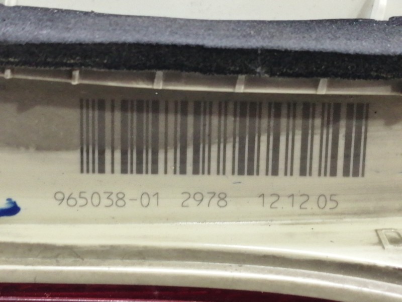 Recambio de piloto trasero izquierdo interior para audi a4 berlina (8e) 2.0 tdi 16v (103kw) referencia OEM IAM 96503801 8E594509