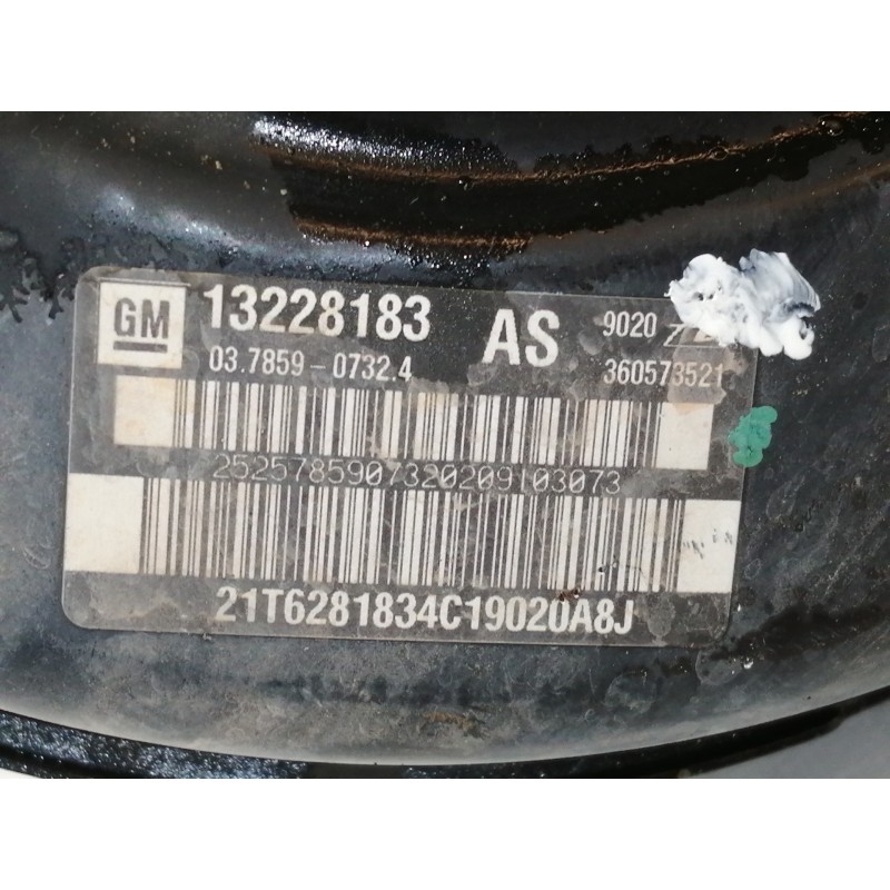Recambio de servofreno para opel insignia berlina cosmo referencia OEM IAM 13228183  