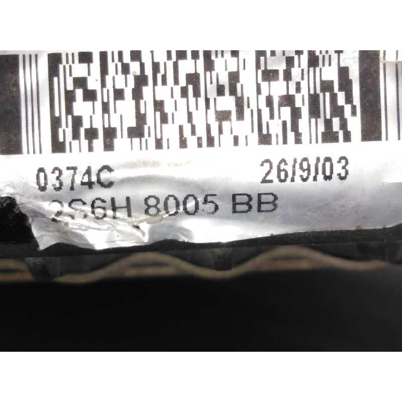 Recambio de radiador agua para ford fiesta (cbk) ghia referencia OEM IAM 2S6H8005BB  