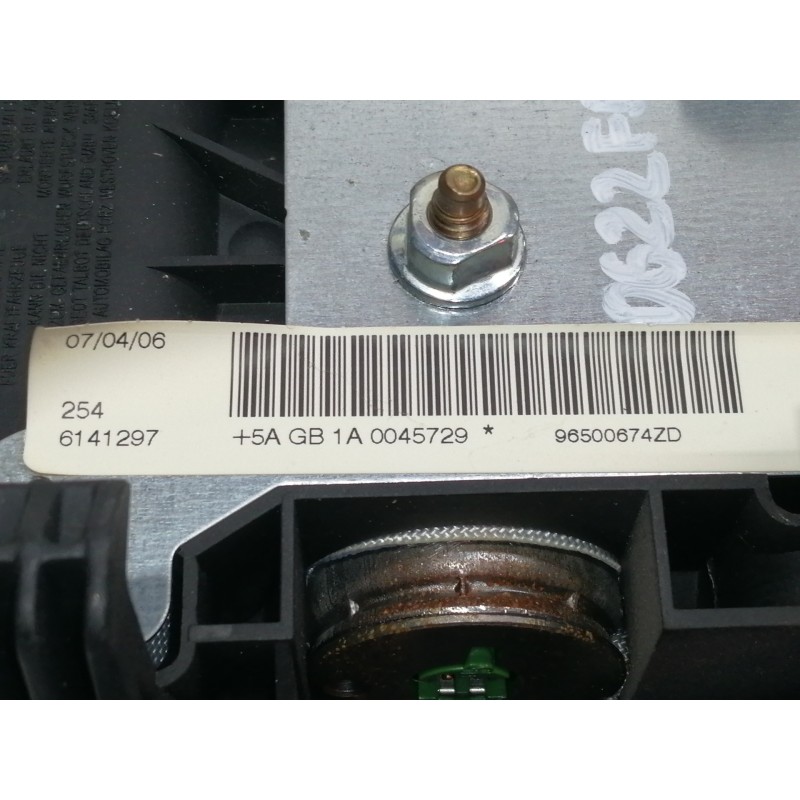 Recambio de airbag delantero izquierdo para peugeot 207 1.6 16v cat referencia OEM IAM 96500674ZD  