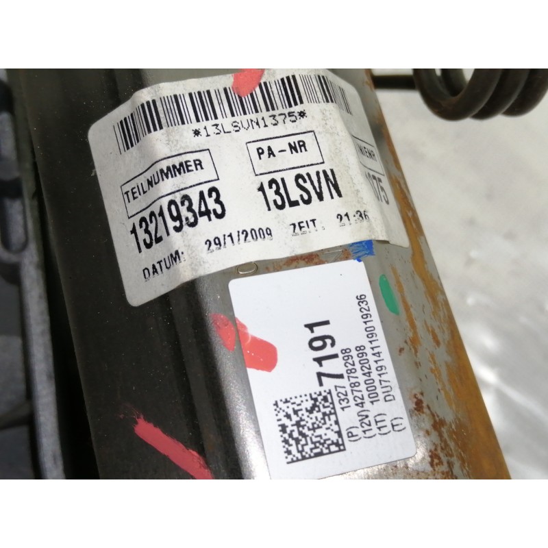 Recambio de columna direccion para opel insignia berlina cosmo referencia OEM IAM 13219343  