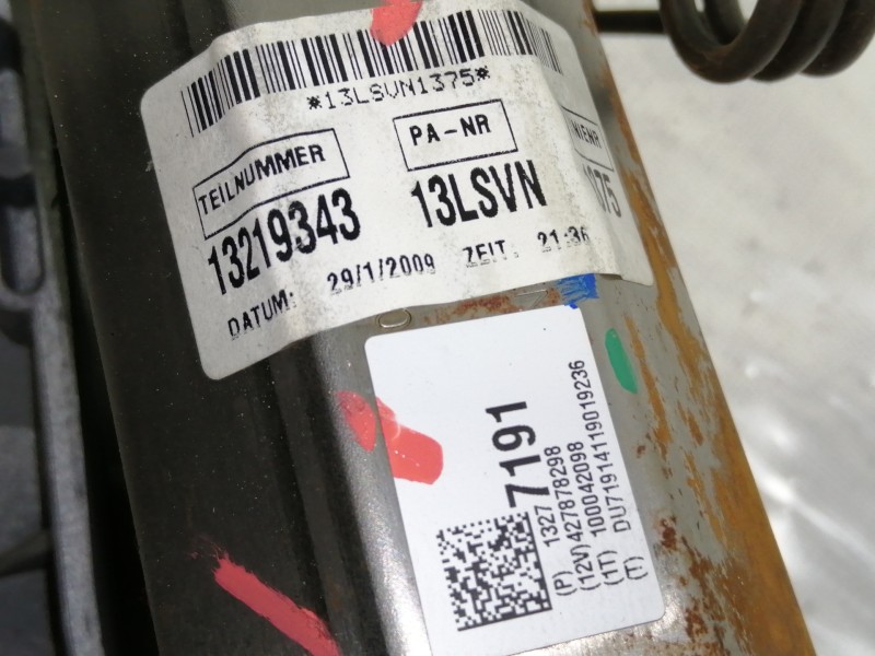 Recambio de columna direccion para opel insignia berlina cosmo referencia OEM IAM 13219343  