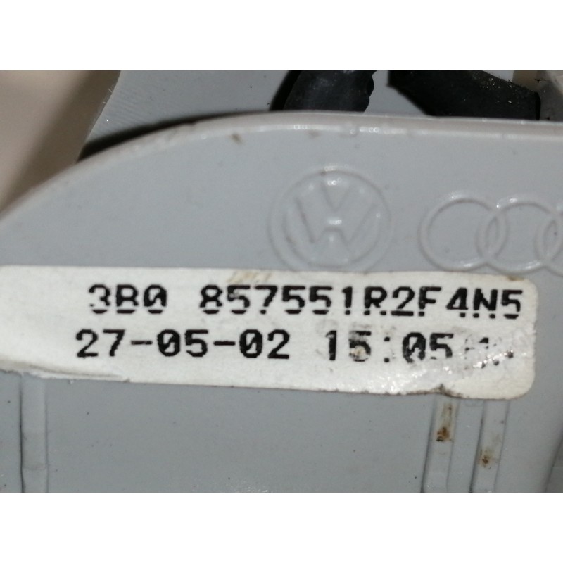 Recambio de parasol izquierdo para volkswagen golf iv berlina (1j1) gti referencia OEM IAM 3B0857551R2F4N5  