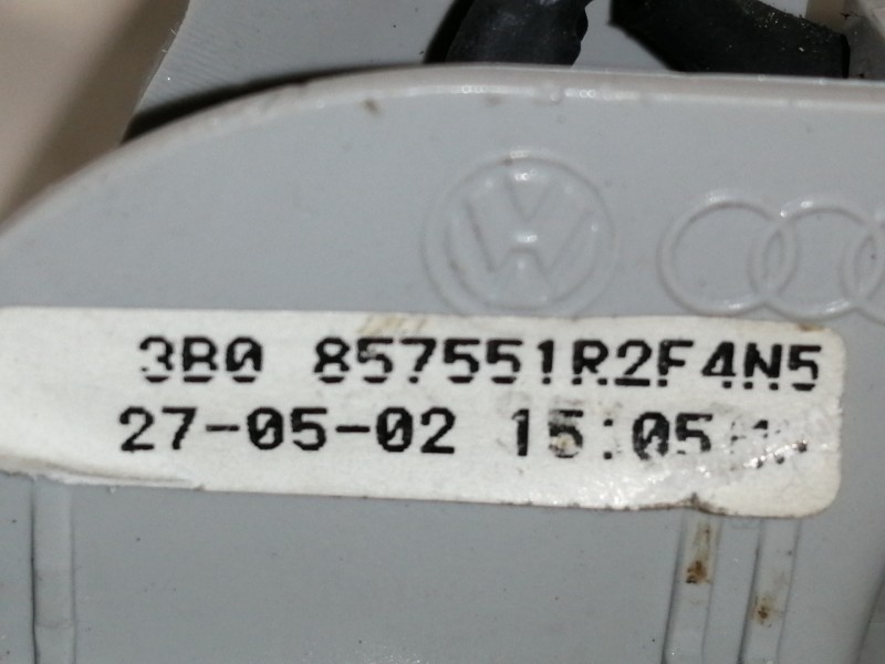 Recambio de parasol izquierdo para volkswagen golf iv berlina (1j1) gti referencia OEM IAM 3B0857551R2F4N5  