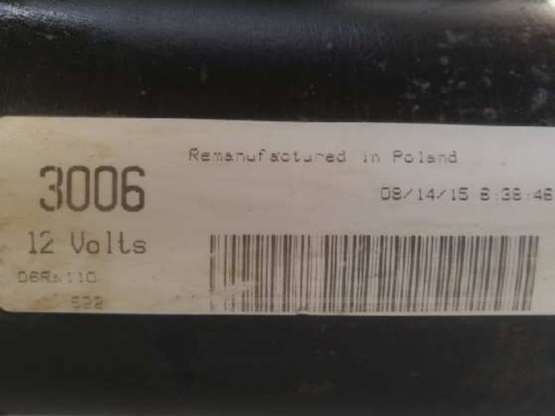 Recambio de motor arranque para citroën nemo x referencia OEM IAM 5802AZ VALEO 3006 