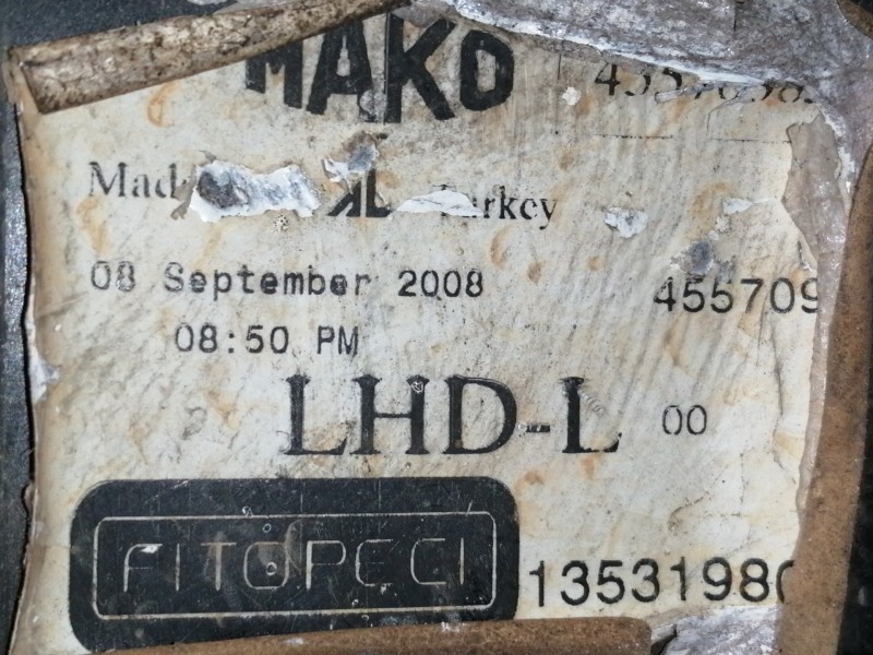 Recambio de faro izquierdo para citroën nemo x referencia OEM IAM 135319808 455709 