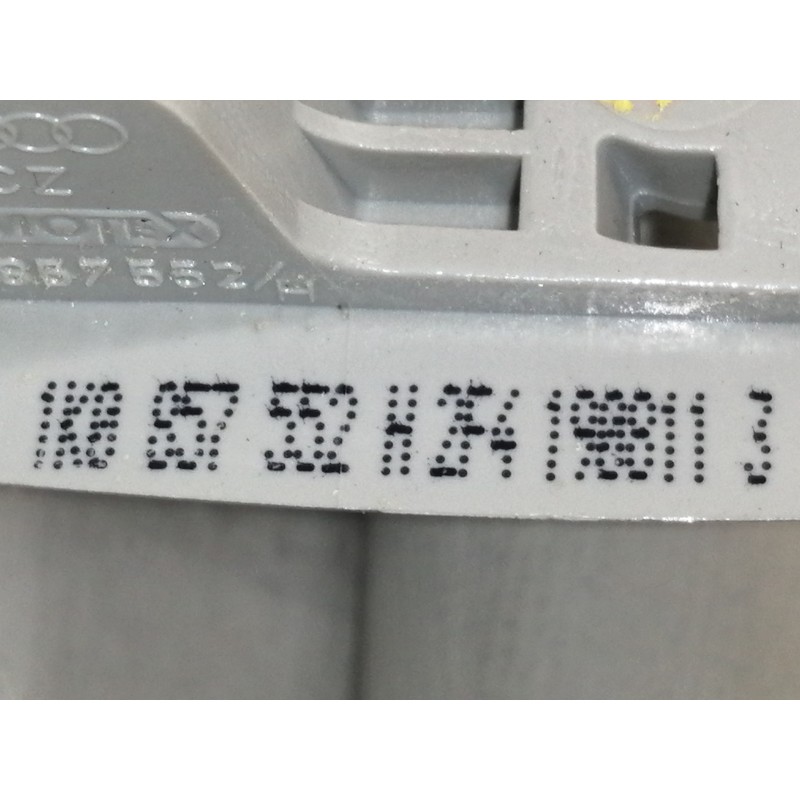 Recambio de parasol derecho para volkswagen golf vi (5k1) rabbit bluemotion referencia OEM IAM 1K0857552H  