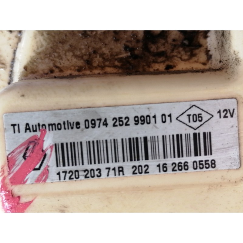 Recambio de aforador para dacia sandero ambiance referencia OEM IAM 0974252990101  