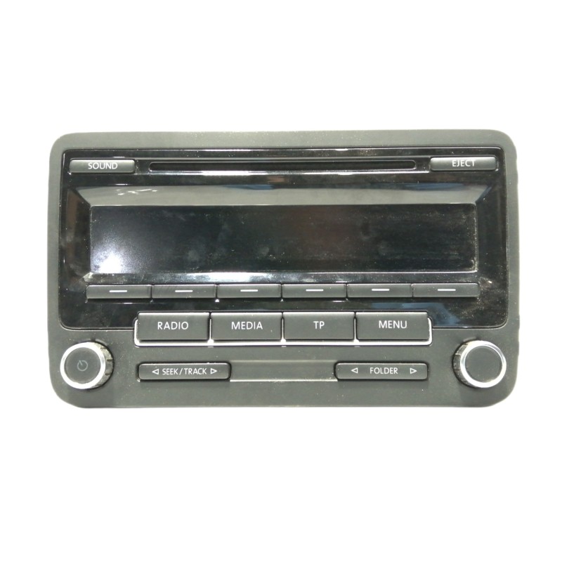 Recambio de sistema audio / radio cd para volkswagen golf vi (5k1) rabbit bluemotion referencia OEM IAM 1K0035186AN  