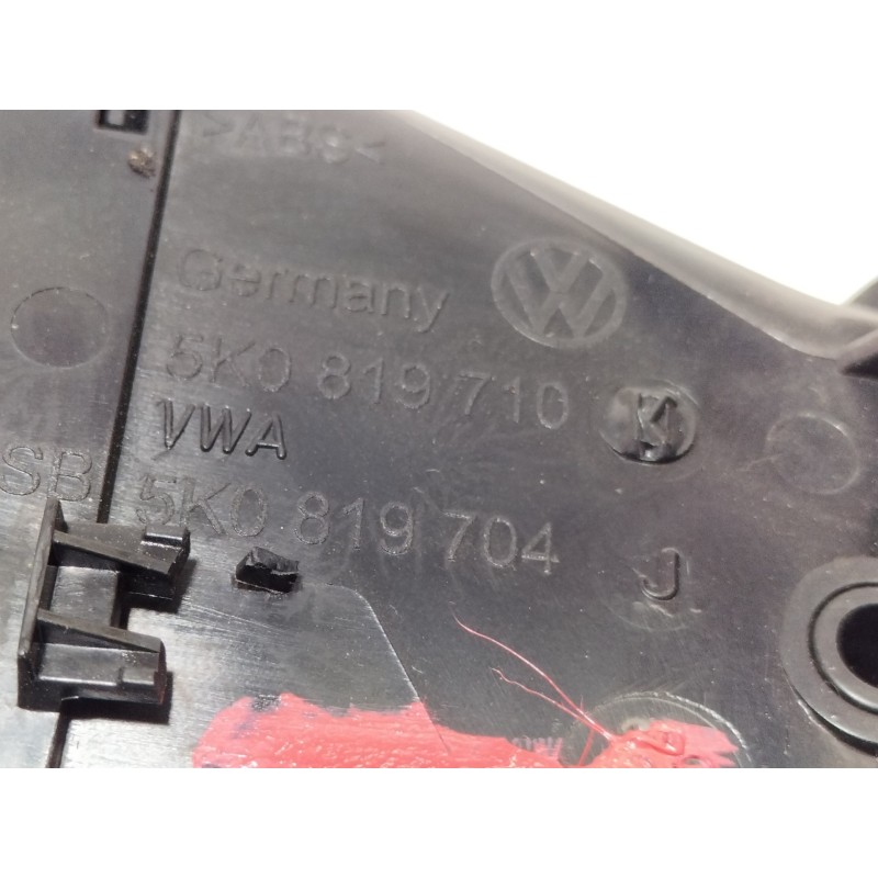 Recambio de rejilla aireadora para volkswagen golf vi (5k1) advance referencia OEM IAM 5K0819710 5K0819704J 5K0819704