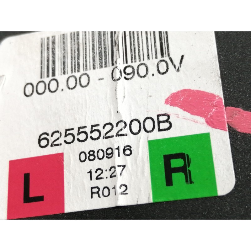 Recambio de cinturon seguridad trasero izquierdo para dacia sandero ambiance referencia OEM IAM 625552200B  