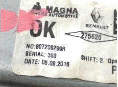 Recambio de elevalunas delantero derecho para dacia sandero ambiance referencia OEM IAM 807209299R   2