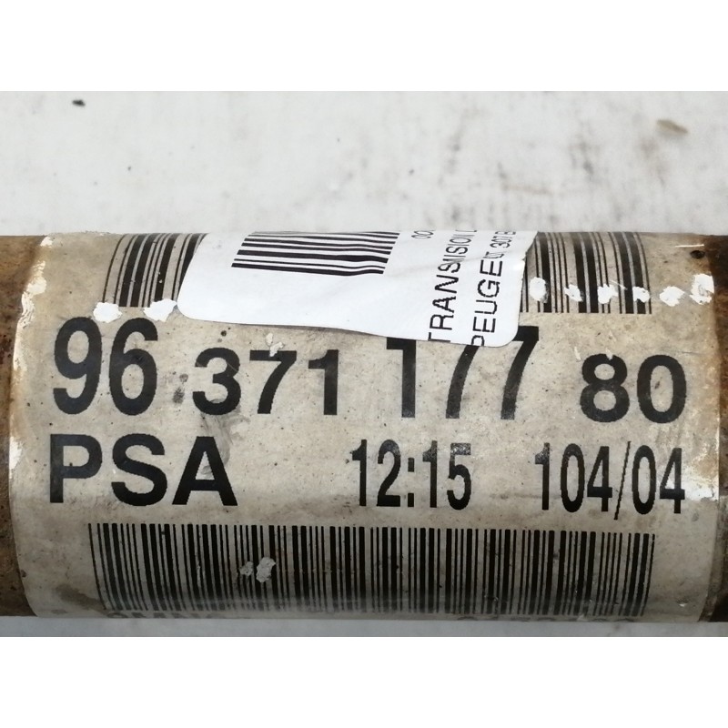 Recambio de transmision delantera izquierda para peugeot 307 break / sw (s1) sw pack referencia OEM IAM 9637117780  