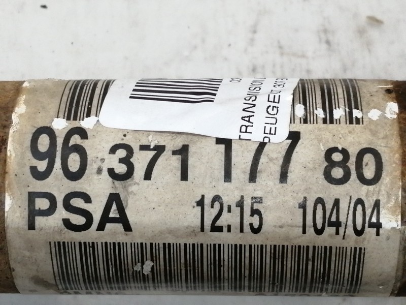 Recambio de transmision delantera izquierda para peugeot 307 break / sw (s1) sw pack referencia OEM IAM 9637117780  