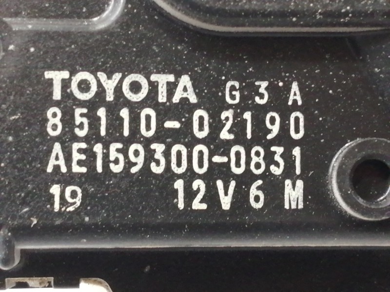 Recambio de motor limpia delantero para toyota auris active referencia OEM IAM AE1593000831 8511002190 