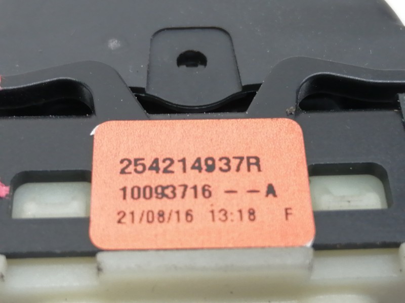 Recambio de mando elevalunas delantero derecho para dacia sandero ambiance referencia OEM IAM 254214937R  