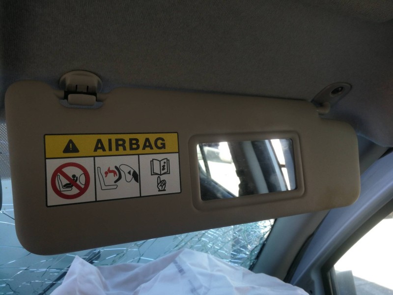 Recambio de parasol derecho para dacia sandero ambiance referencia OEM IAM 964006446R  