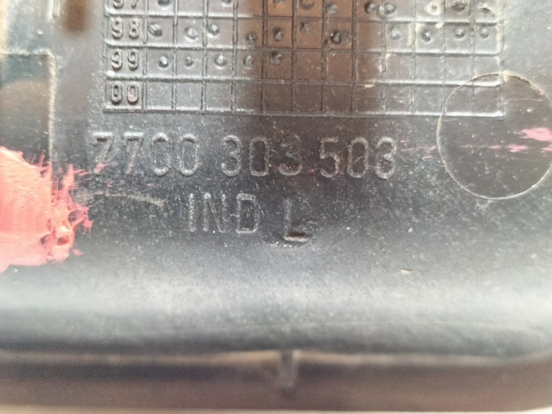 Recambio de maneta interior lateral derecha para renault kangoo (f/kc0) authentique referencia OEM IAM 7700303503  