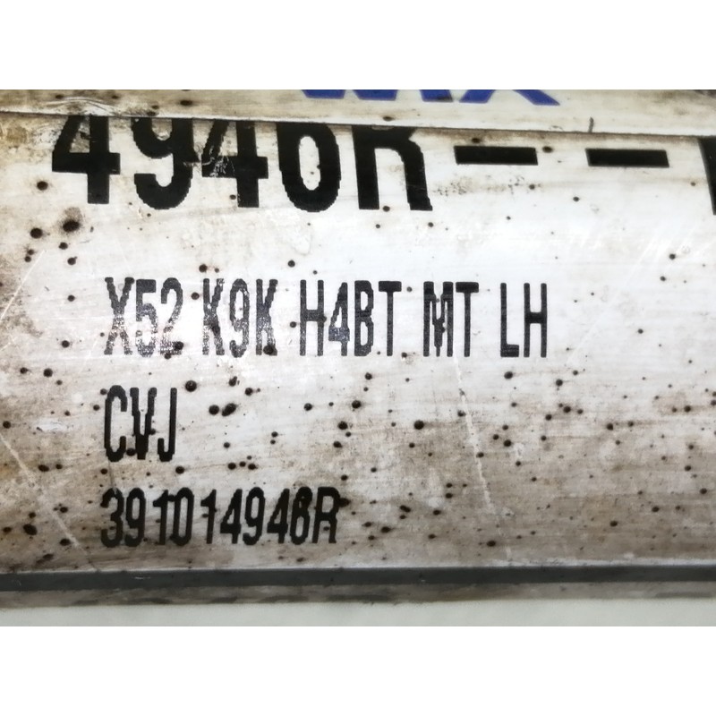 Recambio de transmision delantera izquierda para dacia sandero ambiance referencia OEM IAM 391014946R  