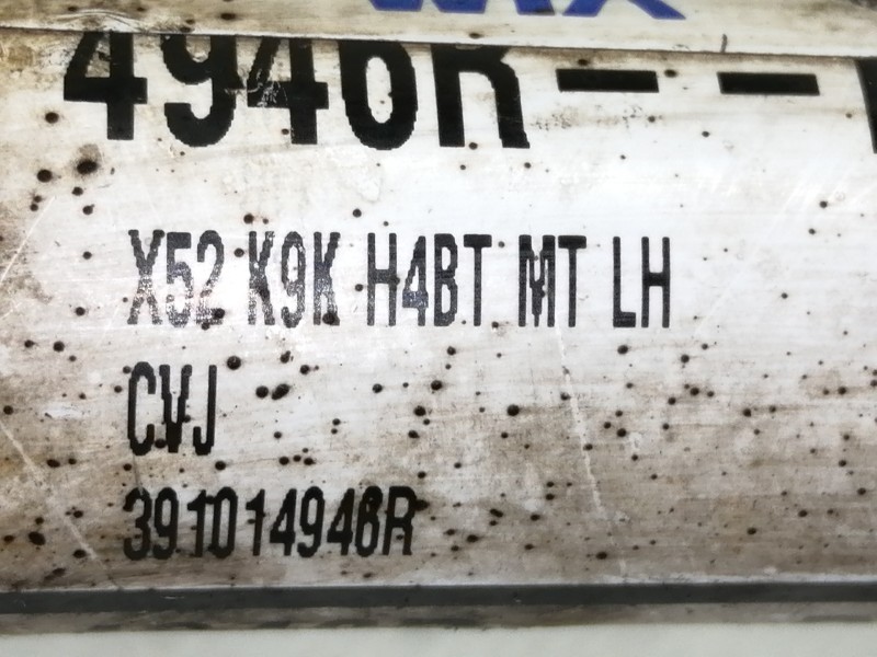 Recambio de transmision delantera izquierda para dacia sandero ambiance referencia OEM IAM 391014946R  