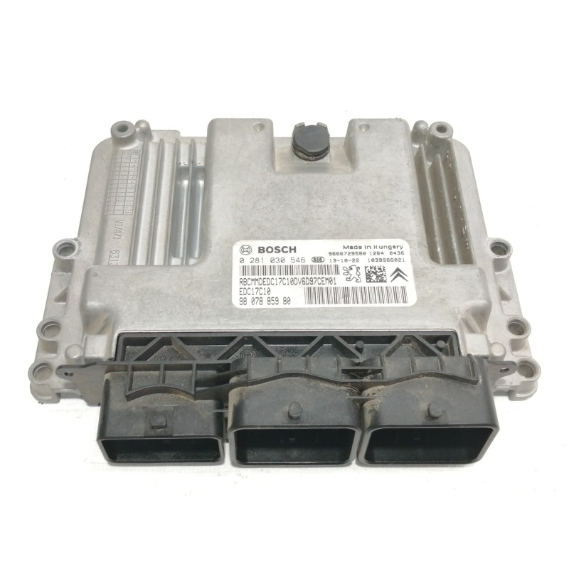 Recambio de centralita motor uce para peugeot 2008 (--.2013) allure referencia OEM IAM 0281030546 EDC17C10 9666729580