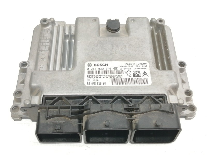 Recambio de centralita motor uce para peugeot 2008 (--.2013) allure referencia OEM IAM 0281030546 EDC17C10 9666729580
