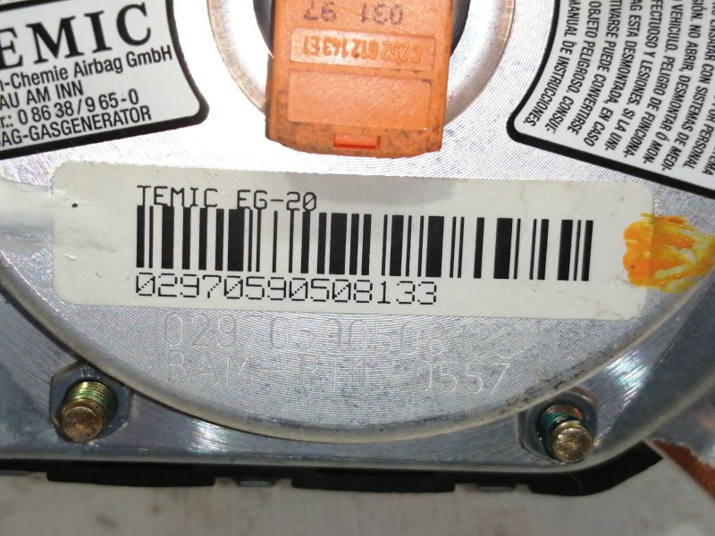 Recambio de airbag lateral delantero derecho para bmw serie 5 berlina (e39) 525tds referencia OEM IAM 3482088061  