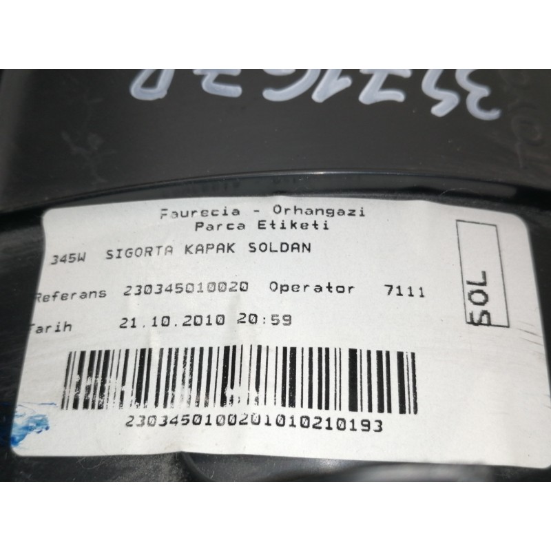 Recambio de moldura para toyota auris active referencia OEM IAM 5554502030  