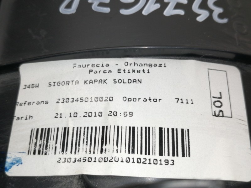 Recambio de moldura para toyota auris active referencia OEM IAM 5554502030  