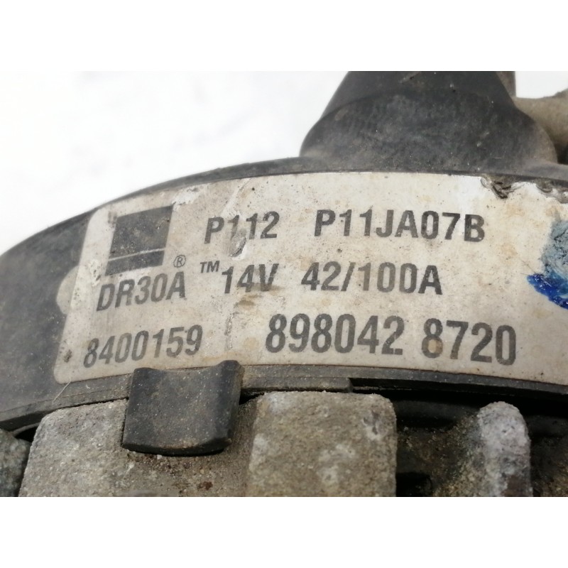 Recambio de alternador para opel corsa d sport referencia OEM IAM 8980428720  