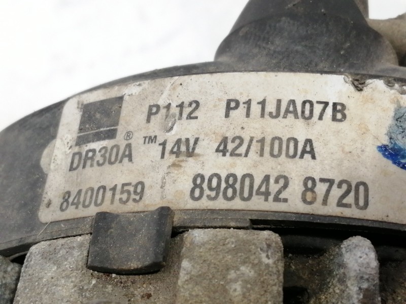 Recambio de alternador para opel corsa d sport referencia OEM IAM 8980428720  