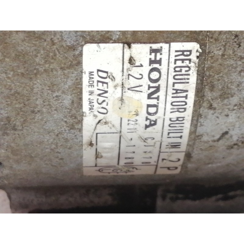 Recambio de alternador para honda hr-v (gh) 1.6 cat referencia OEM IAM 1022111780  