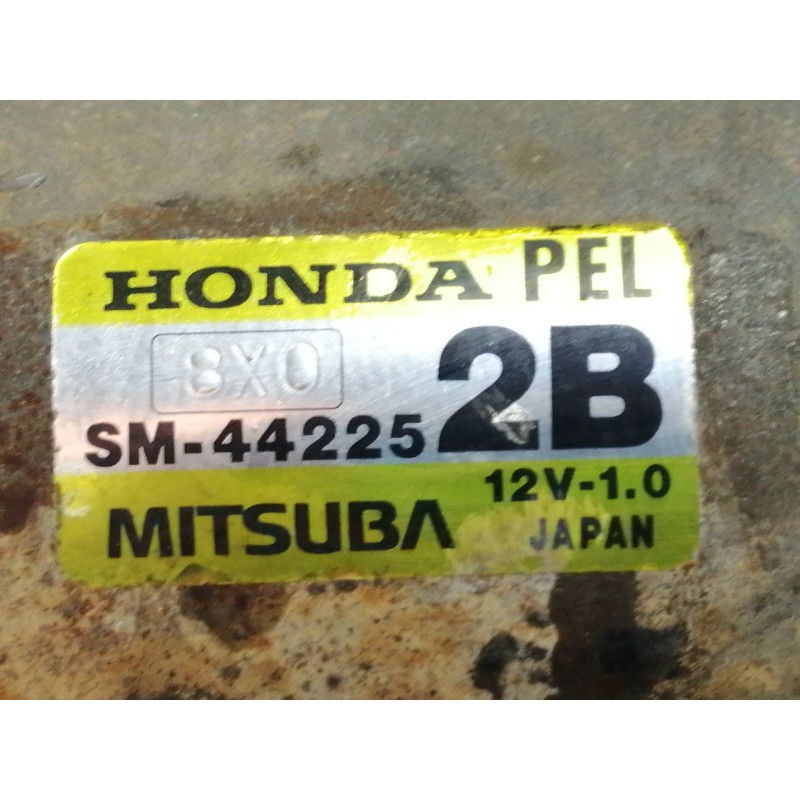 Recambio de motor arranque para honda hr-v (gh) 1.6 cat referencia OEM IAM SM442252B  