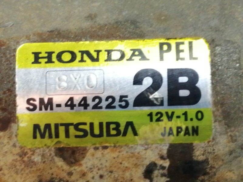 Recambio de motor arranque para honda hr-v (gh) 1.6 cat referencia OEM IAM SM442252B  