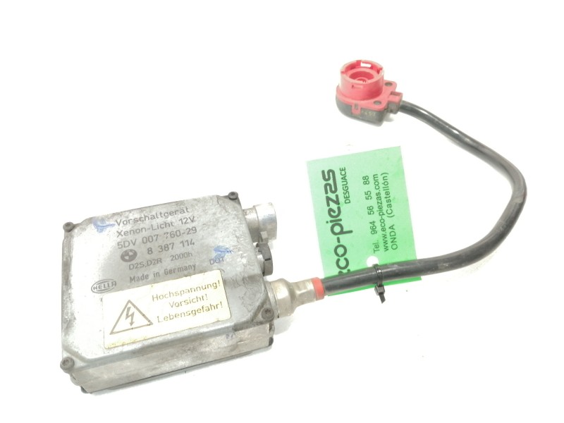 Recambio de centralita faros xenon para bmw serie 5 berlina (e39) 525tds referencia OEM IAM 5DV00776029 8387114 