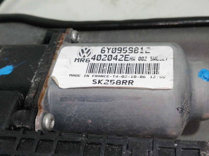 Recambio de elevalunas trasero derecho para skoda roomster (5j7) friend referencia OEM IAM 6Y0959812 402042E 