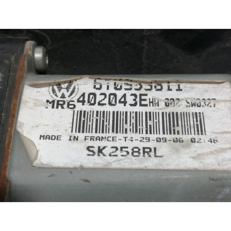 Recambio de elevalunas trasero izquierdo para skoda roomster (5j7) friend referencia OEM IAM 5J7839401A 402043E 440777D4