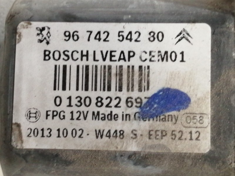 Recambio de elevalunas delantero izquierdo para peugeot 2008 (--.2013) allure referencia OEM IAM 967315328004 9674254280 ELECTRI