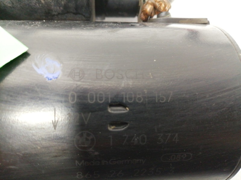 Recambio de motor arranque para bmw serie 3 compacto (e36) 318ti referencia OEM IAM 0001108157  