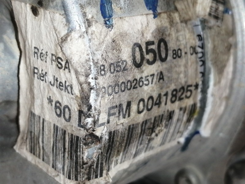 Recambio de cremallera direccion para peugeot 2008 (--.2013) allure referencia OEM IAM 9805205080  