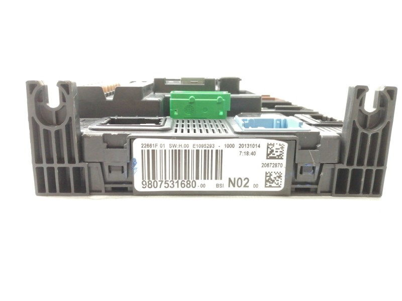 Recambio de caja reles / fusibles para peugeot 2008 (--.2013) allure referencia OEM IAM 9807531680  